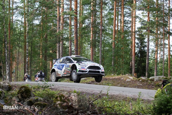 Ruuhimäki shakedown test for WRC Rally Finland 2015