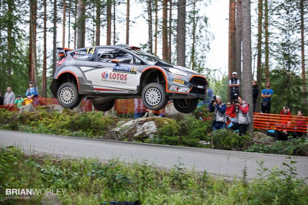 Ruuhimäki shakedown test for WRC Rally Finland 2015