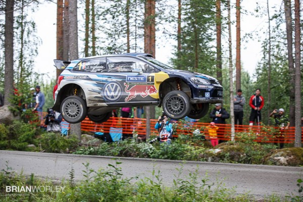 Ruuhimäki shakedown test for WRC Rally Finland 2015