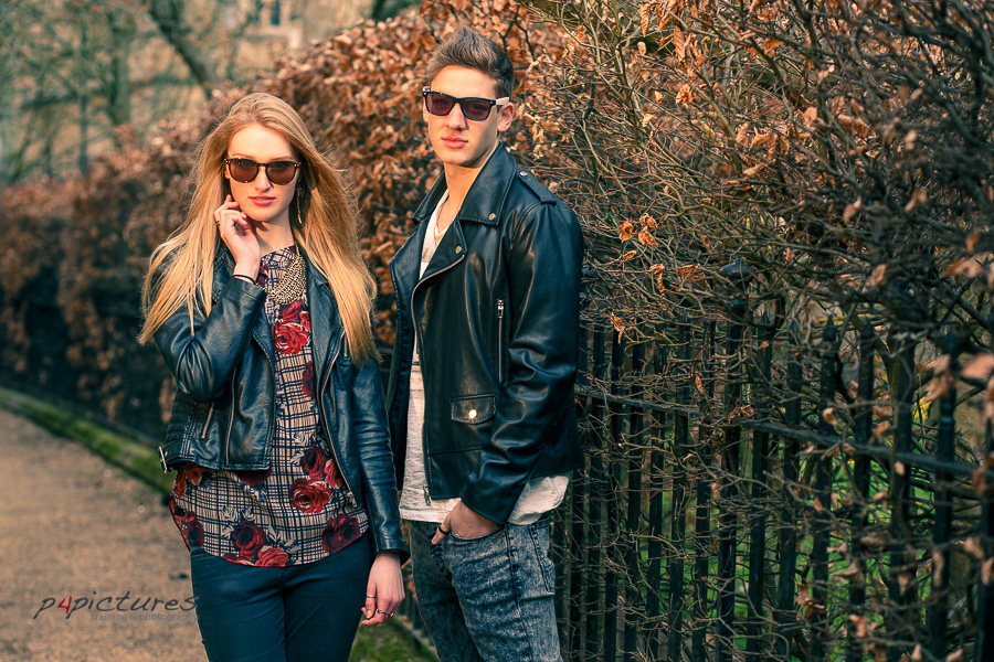 Cara & Oliver location test shoot in Oxford