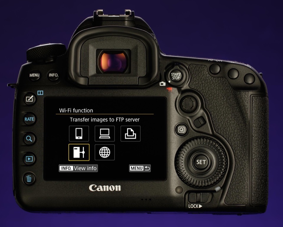 guide to choosing the right EOS 5D Mark IV WiFi function