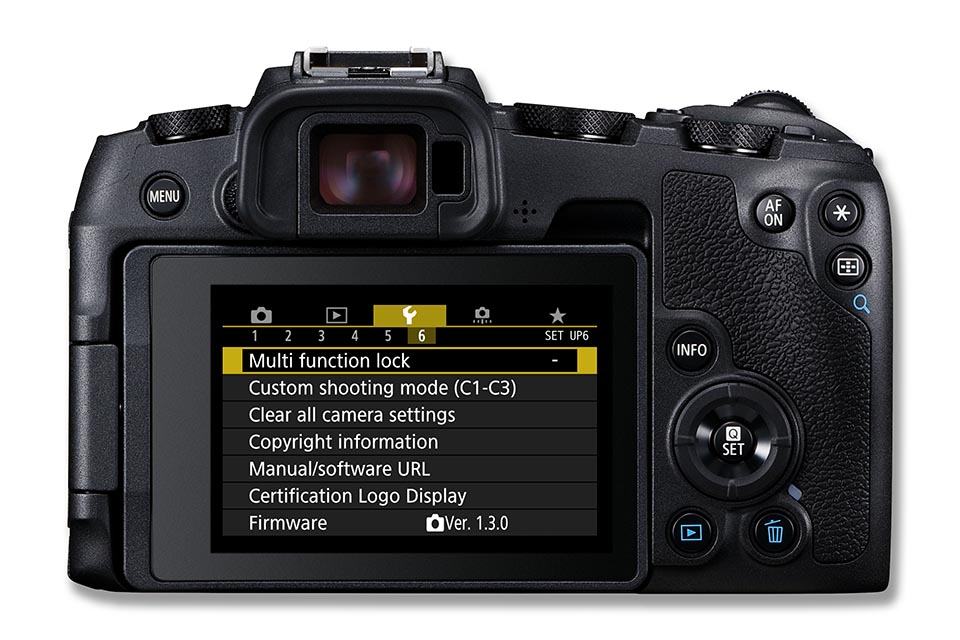 EOS RP firmware update