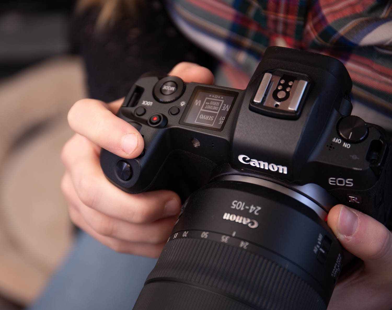 EOS R M-Fn button custom settings