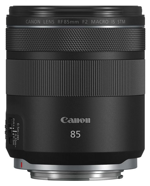 Canon RF 85mm F2 Macro IS STM lens