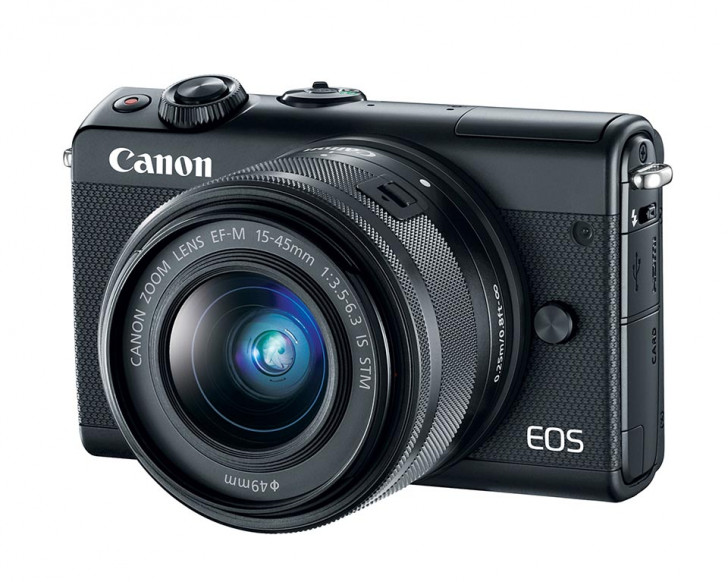 EOS M100 with EF-M 15-45mm lens