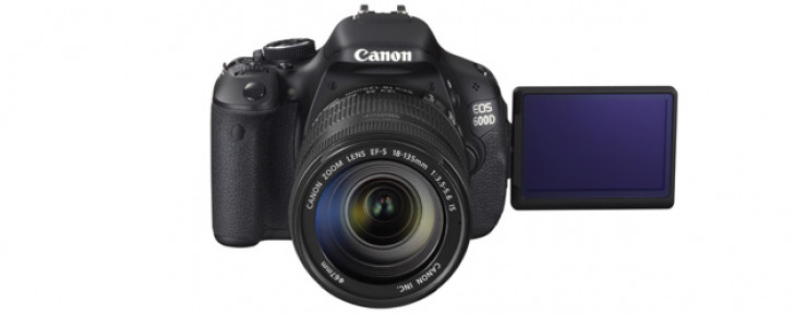 Canon EOS 600D digital SLR camera